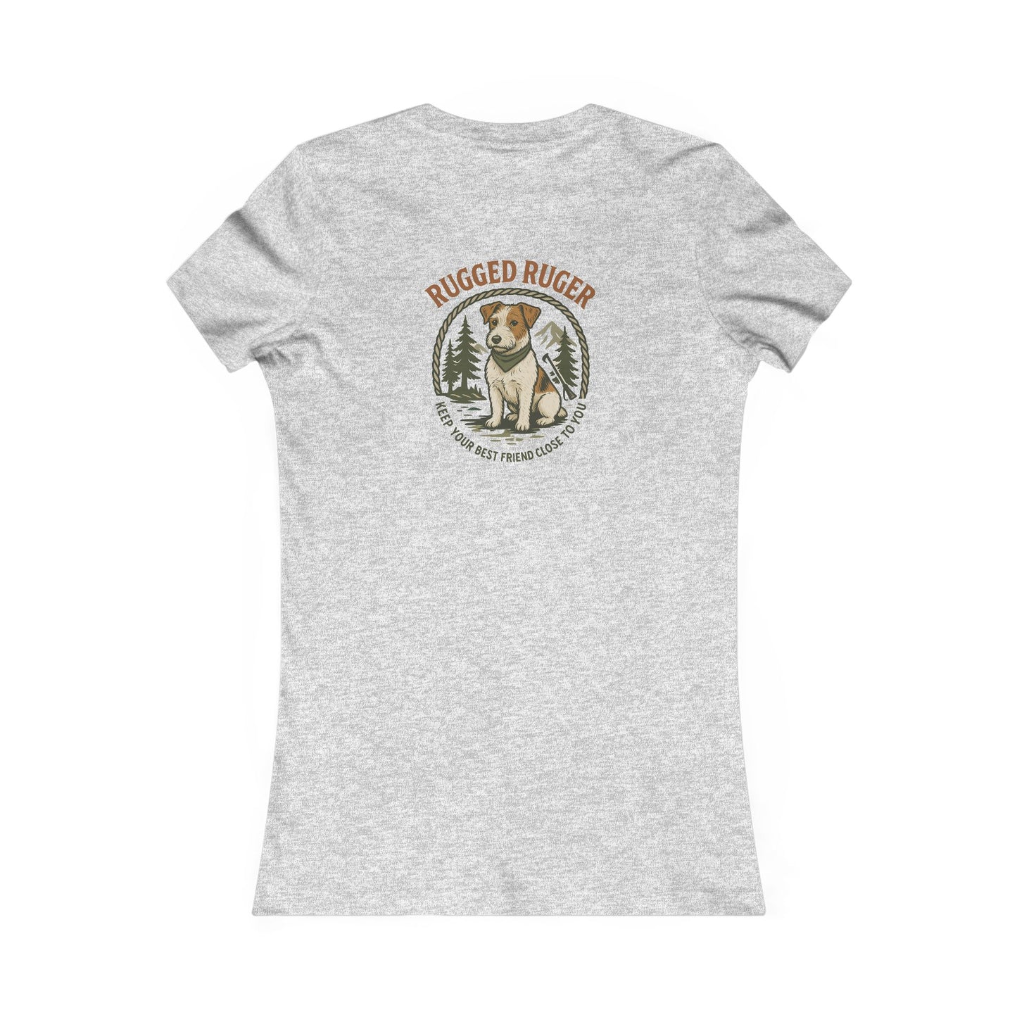 Rugged Ruger: Keep your best friend close, Womans Tee