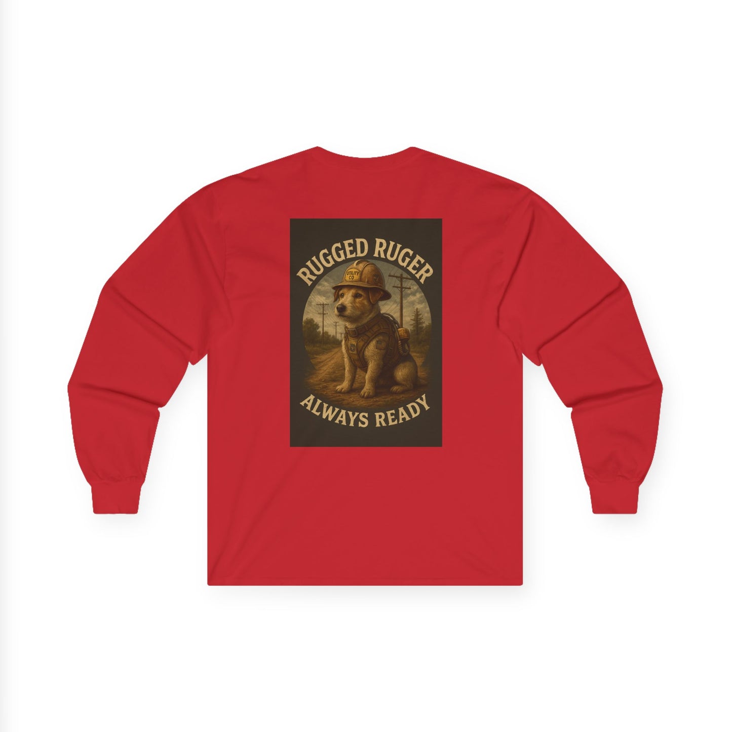 Rugged Ruger: Linemen Always Ready, Unisex ultra cotton long sleeve tee