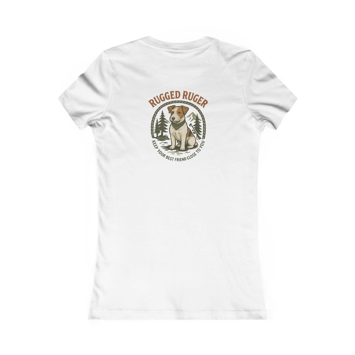 Rugged Ruger: Keep your best friend close, Womans Tee