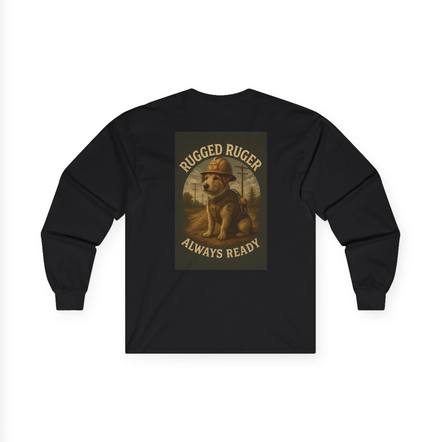 Rugged Ruger: Linemen Always Ready, Unisex ultra cotton long sleeve tee