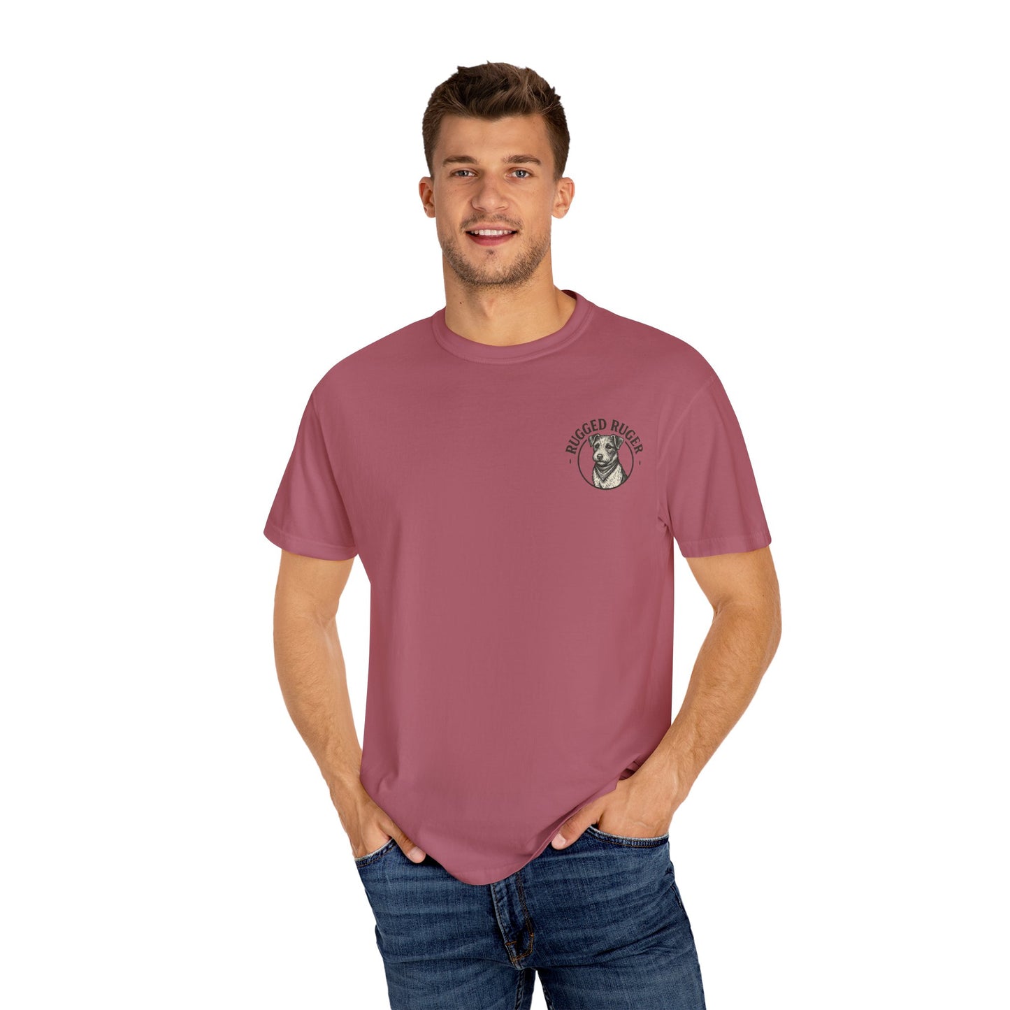 Rugged Ruger: Wildland Fire, Unisex Garment-Dyed Tee