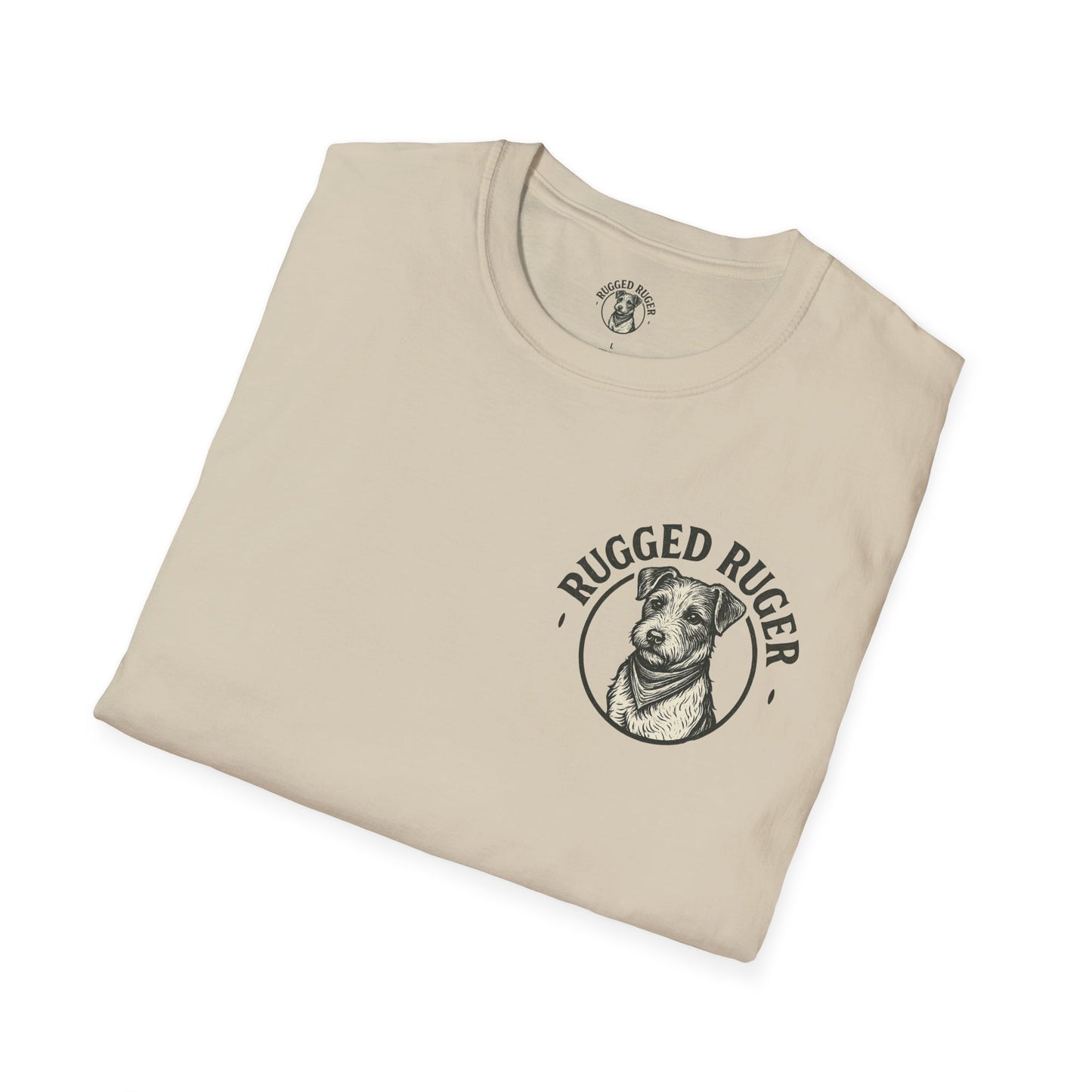 Rugged Ruger: Lineman Lord thank you for letting me go tall, Unisex Soft style tee