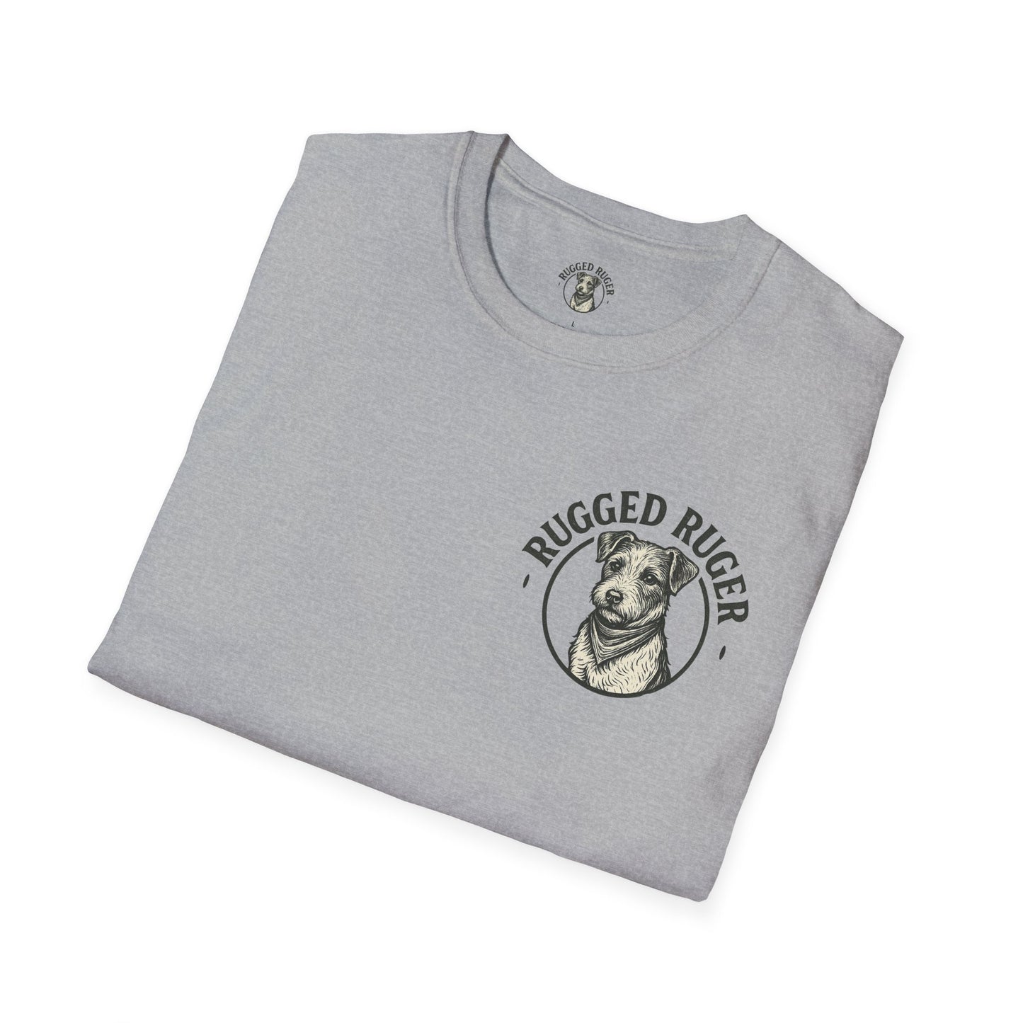 Rugged Ruger: Lineman Lord thank you for letting me go tall, Unisex Soft style tee