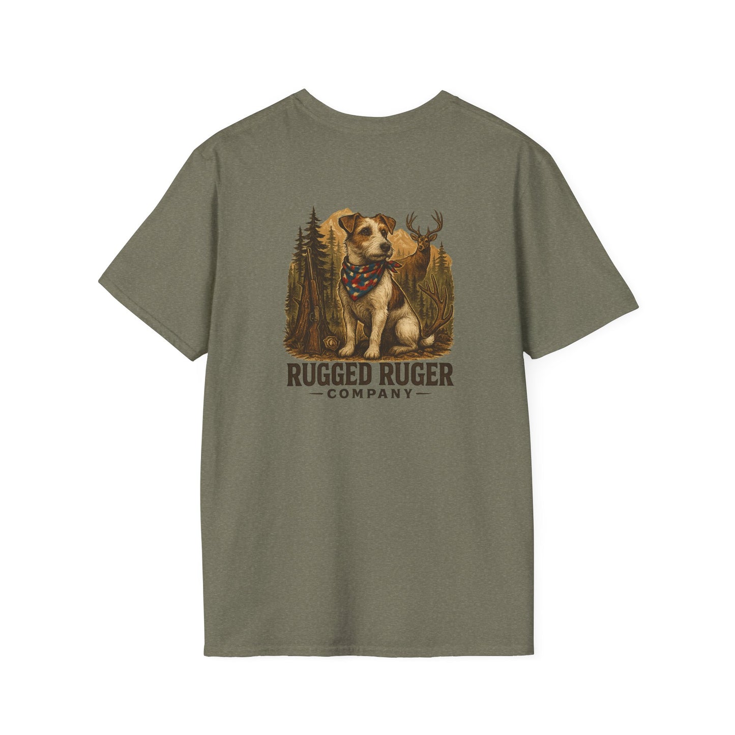 Rugged Rugger: Deer Hunting, Unisex tee