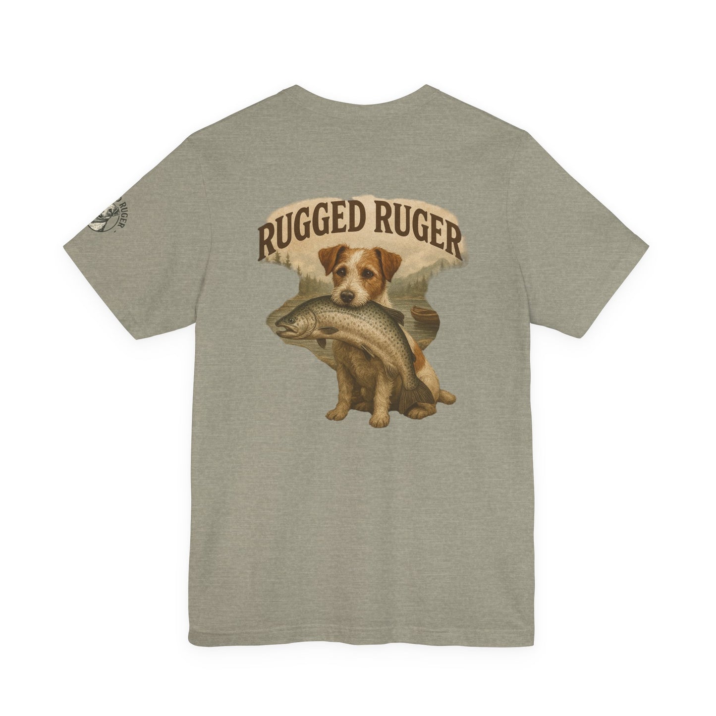 Rugged Ruger: Big Fish, Unisex jersey short sleeve tee