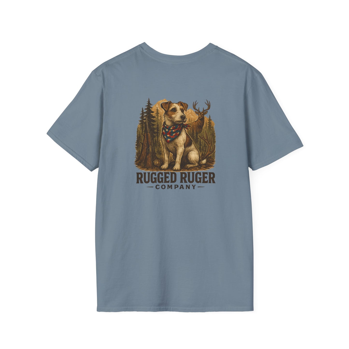 Rugged Rugger: Deer Hunting, Unisex tee