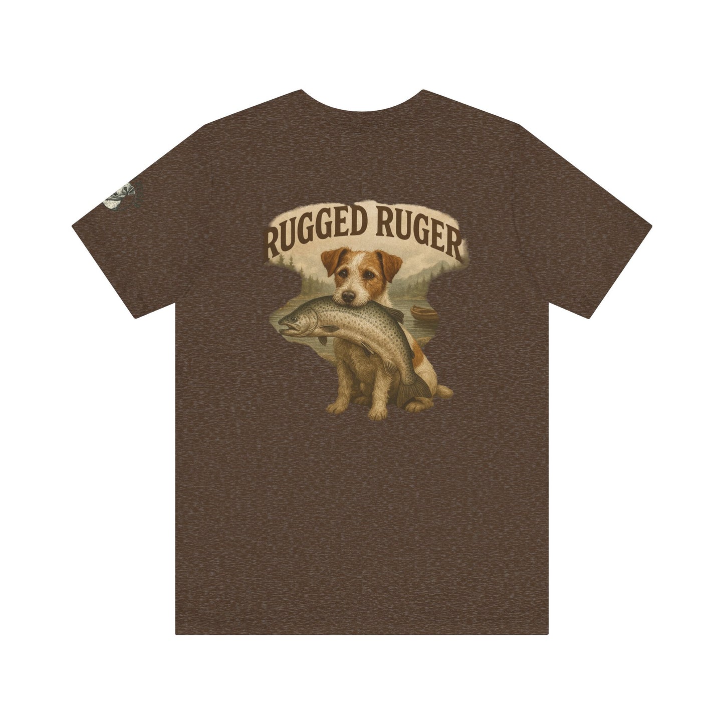 Rugged Ruger: Big Fish, Unisex jersey short sleeve tee