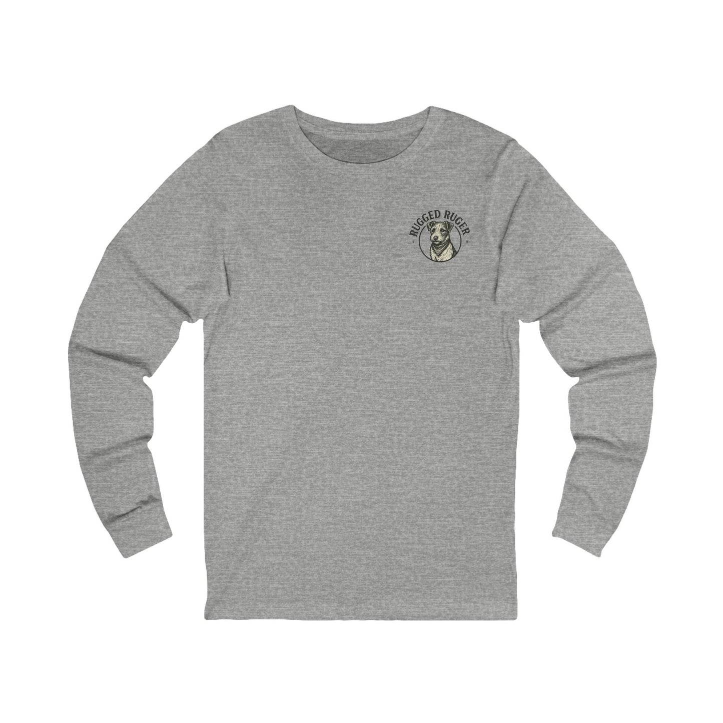 Rugged Ruger: Hiking, Unisex Jersey Long Sleeve Tee