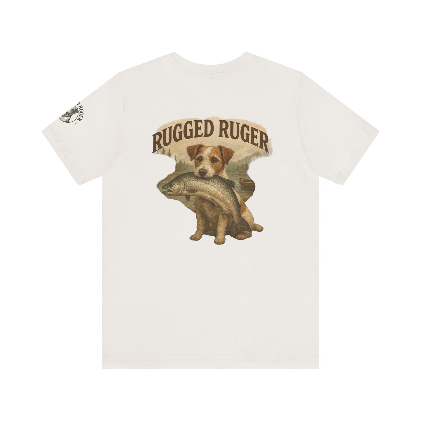 Rugged Ruger: Big Fish, Unisex jersey short sleeve tee