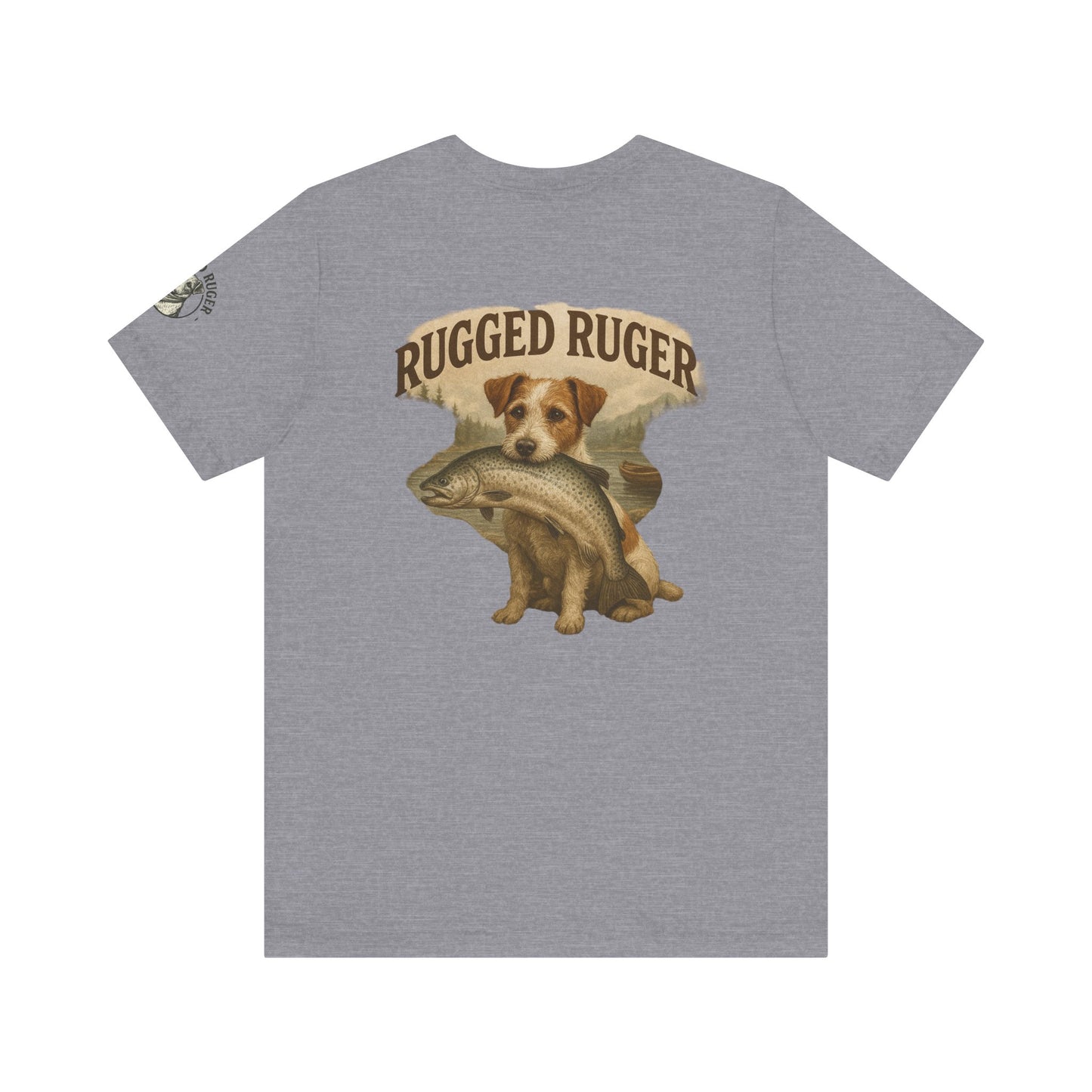 Rugged Ruger: Big Fish, Unisex jersey short sleeve tee