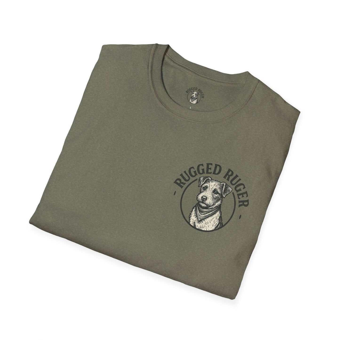 Rugged Ruger: Lineman Lord thank you for letting me go tall, Unisex Soft style tee