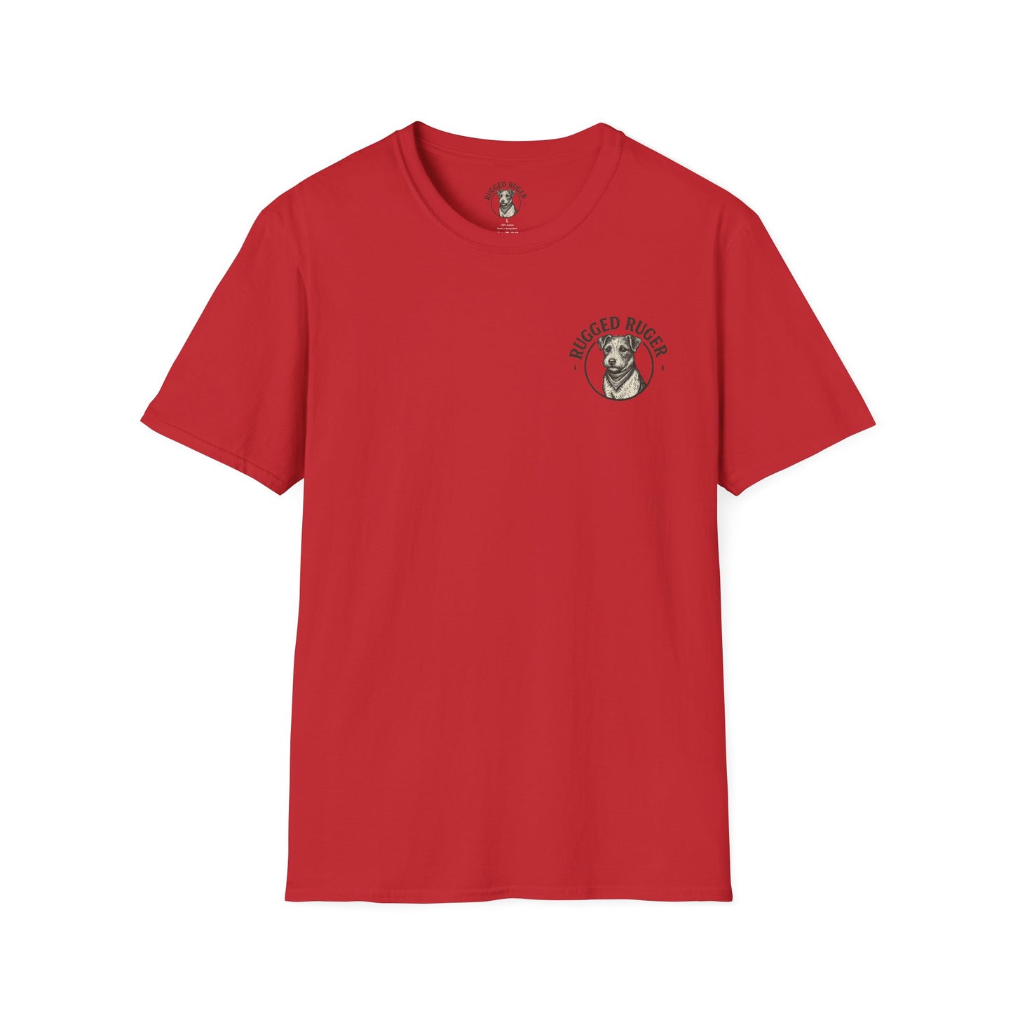 Rugged Ruger: Fishing,  Unisex Soft T-Shirt
