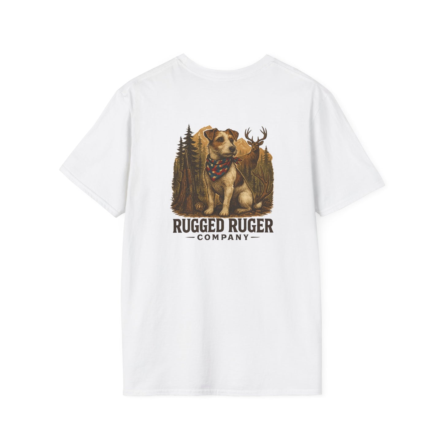 Rugged Rugger: Deer Hunting, Unisex tee