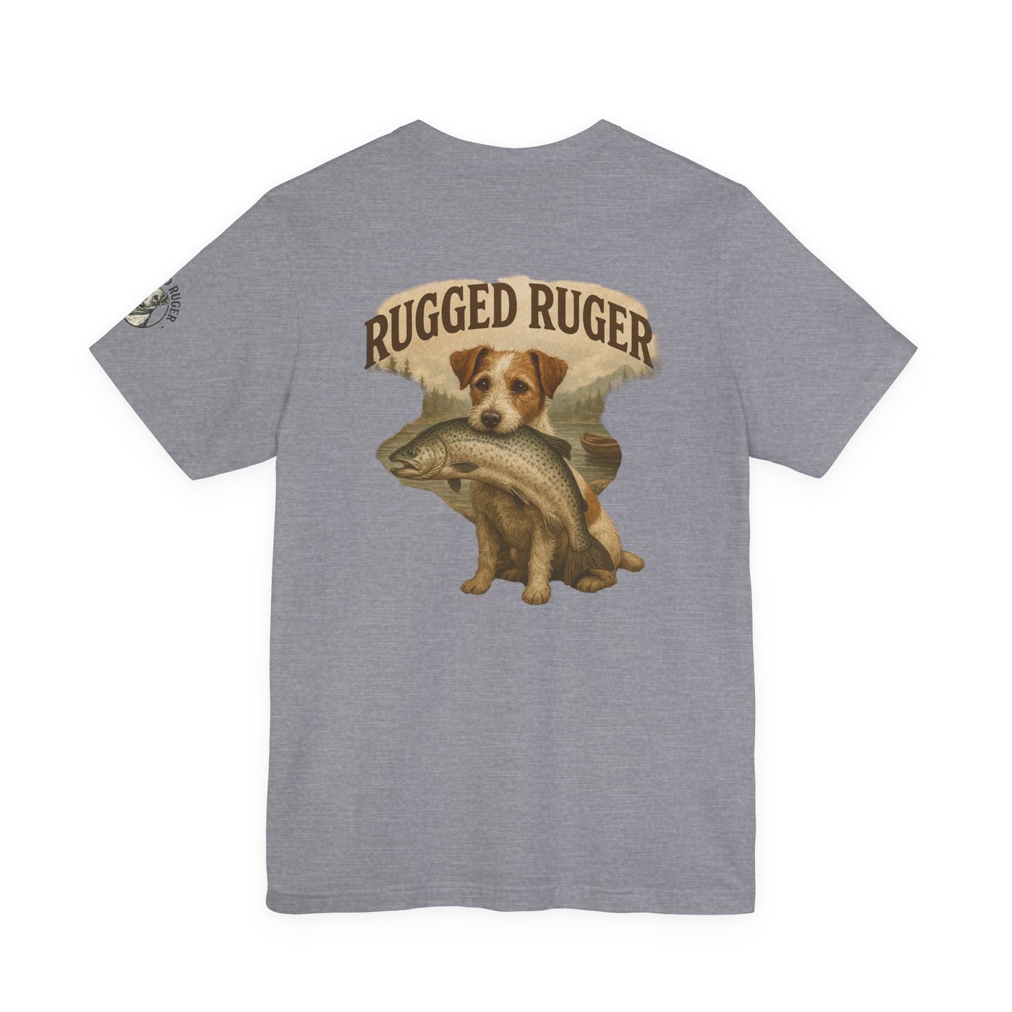Rugged Ruger: Big Fish, Unisex jersey short sleeve tee