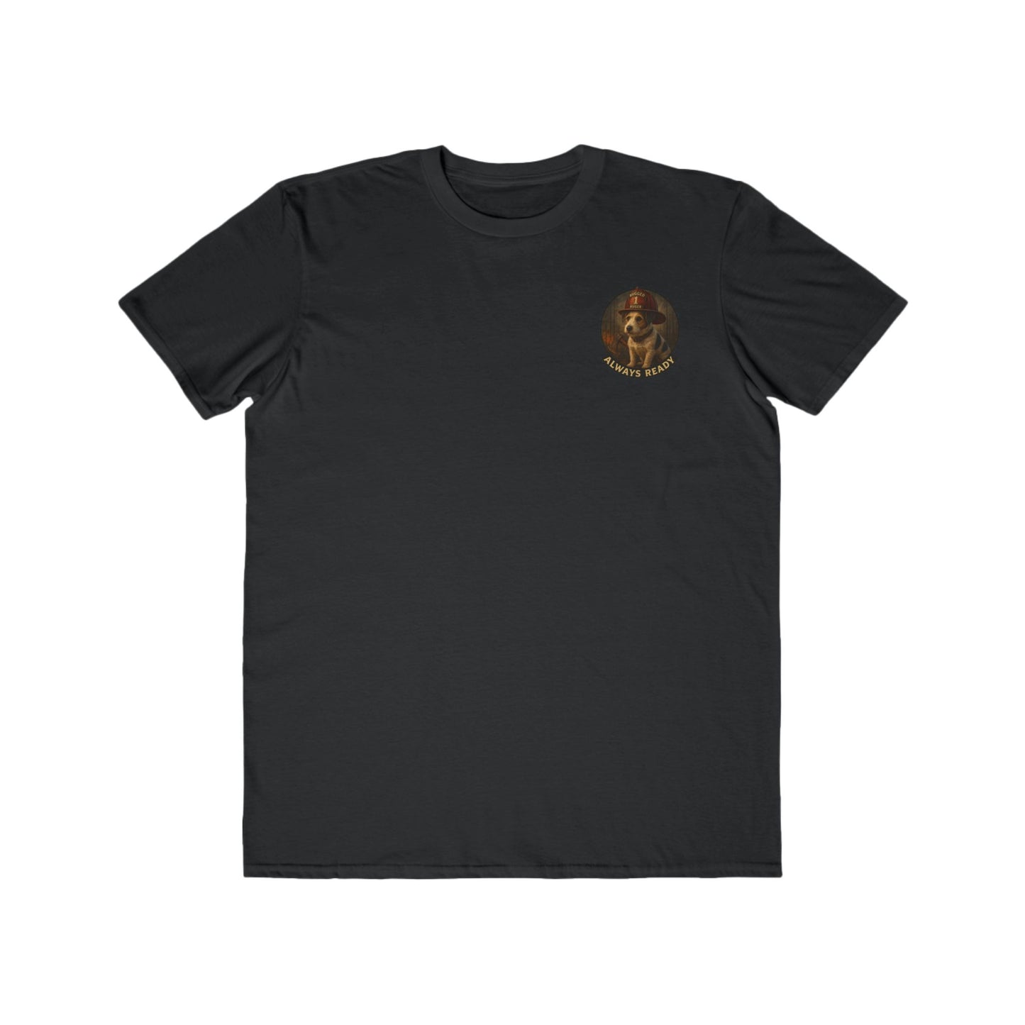 Rugged Ruger Firefighter Tee: Always ready, Men's Lightweight Tee,