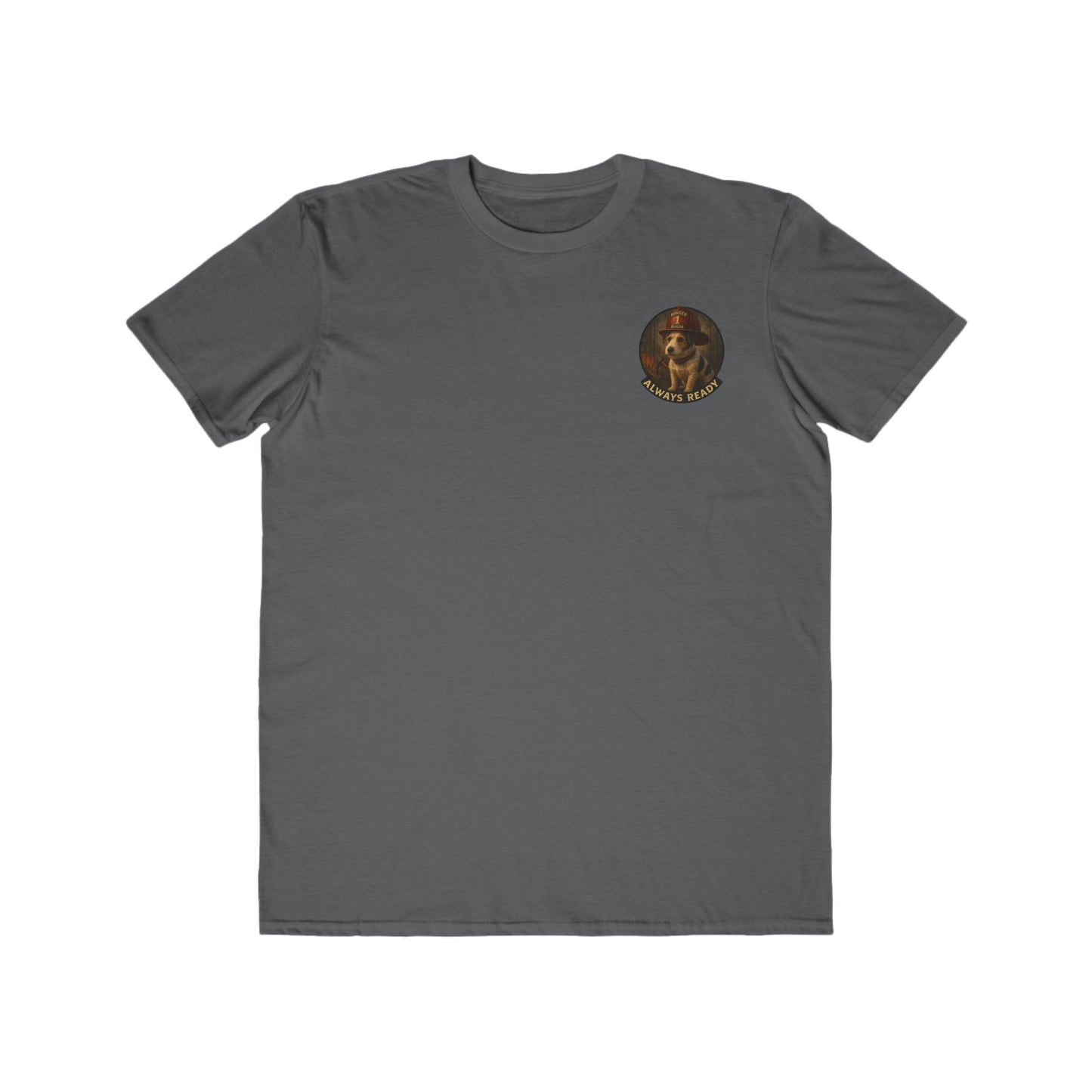 Rugged Ruger Firefighter Tee: Always ready, Men's Lightweight Tee,