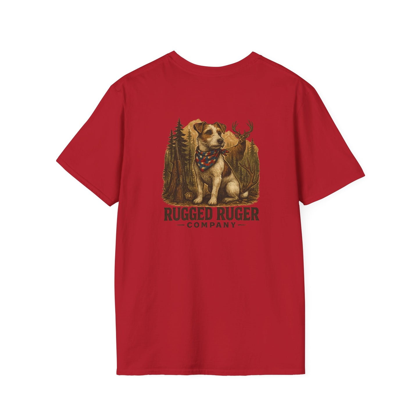 Rugged Rugger: Deer Hunting, Unisex tee