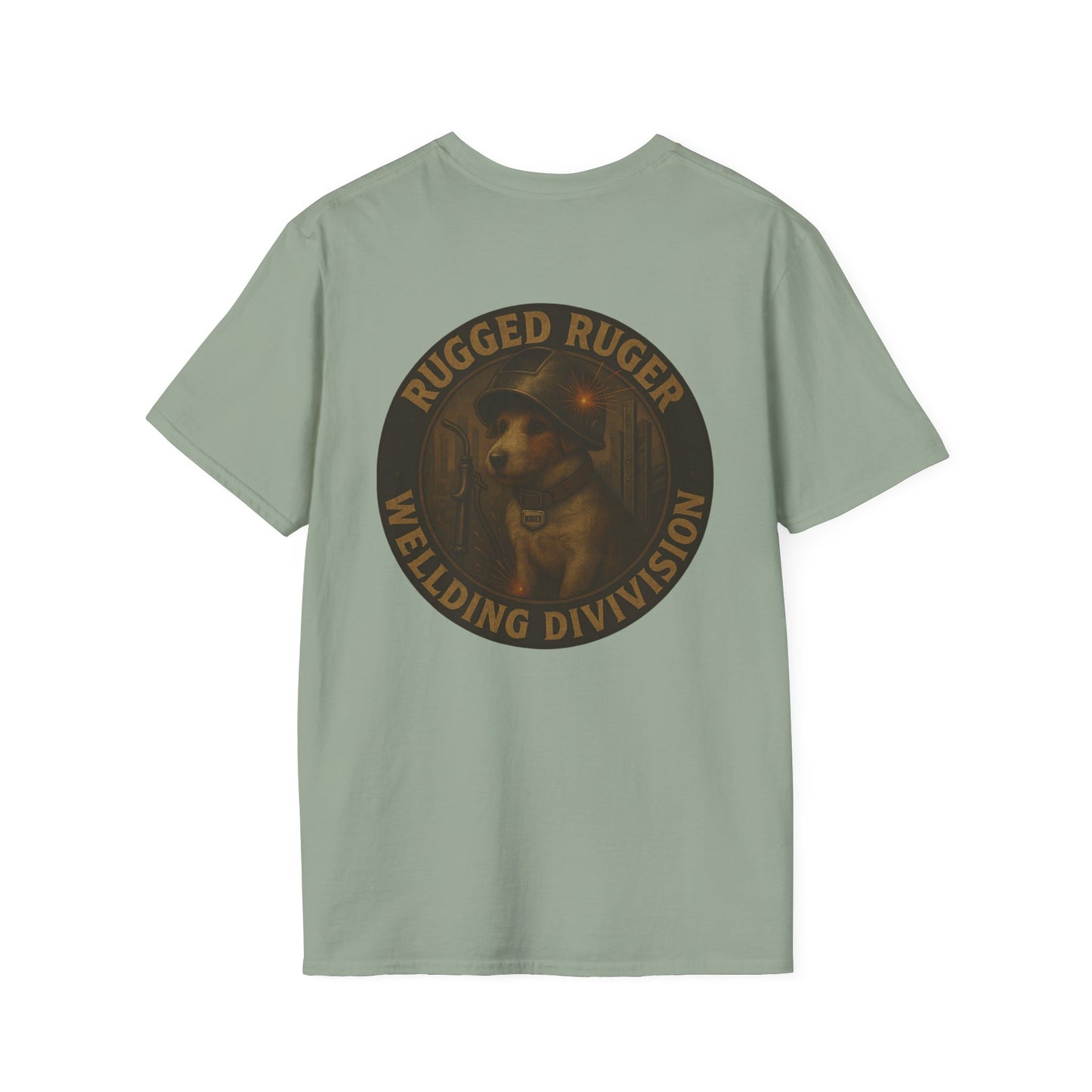 Rugged Ruger: Circle Welding logo, Unisex Graphic Tee,